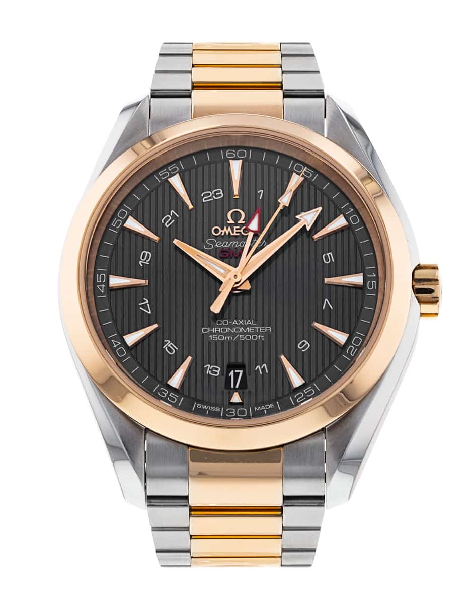Omega rose 2025 gold aqua terra